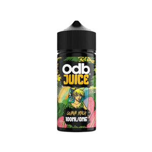 ODB Juice Guava Peach 100ml Shortfill E Cig liquid great to use with Sub-ohm Vape Kits
