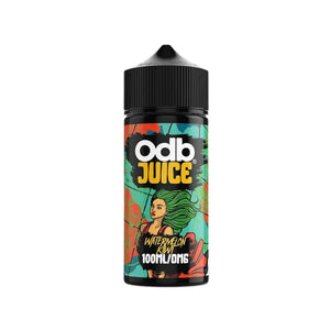 ODB Juice Watermelon Kiwi 100ml Shortfill E Cig liquid great to use with Sub-ohm Vape Kits