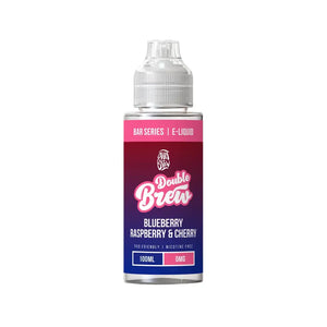 Ohm Brew Blueberry Raspberry & Cherry Flavour 100ml 50VG/50PG Shortfill E-liquid great for MTL Vaping with Pod Vape Kits