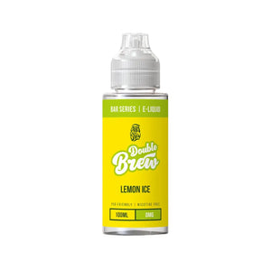 Ohm Brew Lemon Ice Flavour 100ml 50VG/50PG Shortfill E-liquid great for MTL Vaping with Pod Vape Kits
