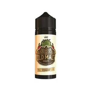 Old Malt Pineapple & Raspberry Flavour 100ml Shortfill E Liquid great for Sub-ohm Vape Kits