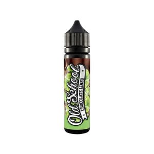 Old School Chocolate Limes Flavour 50ml Shortfill Vape Juice great for DTL Vaping with Sub-ohm Vape Kits & Sub-ohm Vape Tanks