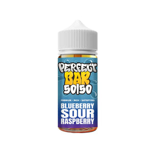 Perfect Bar 50/50 Blueberry sour raspberry Flavour 100ml Shortfill perfect for Refillable Pod Vape Kits