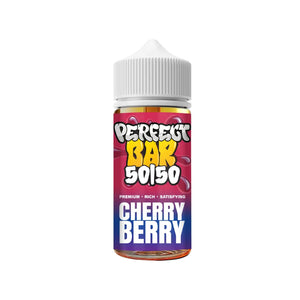 Perfect Bar 50/50 Cherry berry Flavour 100ml Shortfill perfect for Refillable Pod Vape Kits