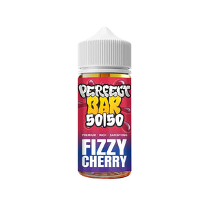 Perfect Bar 50/50 fizzy cherry Flavour 100ml Shortfill perfect for Refillable Pod Vape Kits