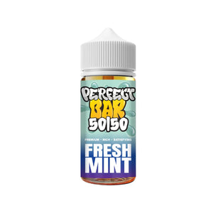 Perfect Bar 50/50 Fresh Mint Flavour 100ml Shortfill perfect for Refillable Pod Vape Kits