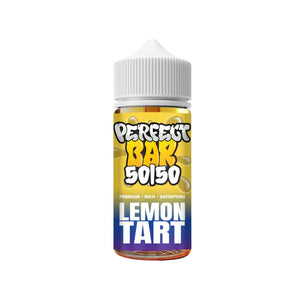 Perfect Bar 50/50 lemon tart Flavour 100ml Shortfill perfect for Refillable Pod Vape Kits