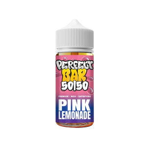Perfect Bar 50/50 Pink Lemonade Flavour 100ml Shortfill perfect for Refillable Pod Vape Kits