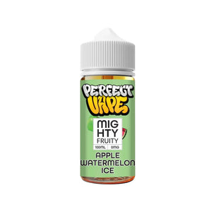 Perfect Vape Mighty Fruity apple Watermelon ice Flavour 100ml Shortfill Vape Juice great for Sub-ohm Vape Kits