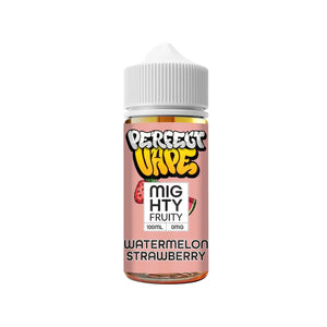 Perfect Vape Mighty Fruity Watermelon Strawberry Flavour 100ml Shortfill Vape Juice great for Sub-ohm Vape Kits