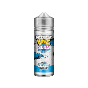Perfect Vape Soda Blue Raspberry Soda Flavour 100ml Shortfill Vape Juice Great for Sub-ohm Vape Kits