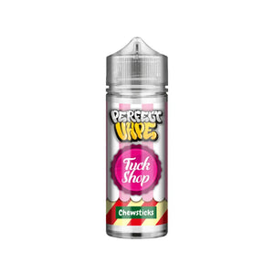 Perfect Vape Tuck Shop Chewsticks Flavour 100ml Shortfill e liquid great for Sub-ohm vape tanks