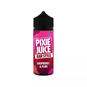 Pixie Juice Bar Style 50/50 100ml Shortfilll Raspberry & Plum Flavour great for Refillable Pod Kits & MTL Vape Tanks