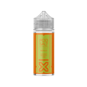 Pod Salt Nexus orange mango lime Flavour 100ml Shortfill E-liquid great for Sub-ohm Vape Kits
