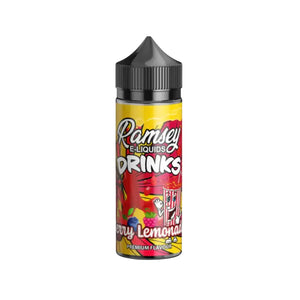 Ramsey Drinks Berry Lemonade Flavour 100ml Shortfill Vape Juice great for Sub-ohm Vape Kits