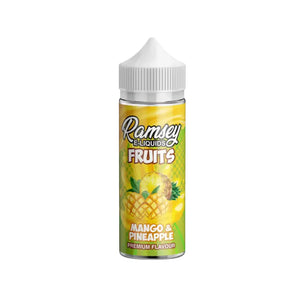 Ramsey Fruits Classic Mango Pineapple 100ml Shortfill E-liquid for sub-ohm vape kits