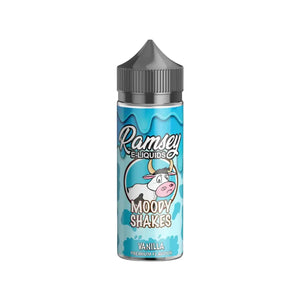 Ramsey Moody Shakes Vanilla flavour 100ml Shortfill E-liquid great for Sub-ohm Vape Kits