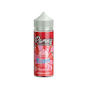 Ramsey Slushy strawberry Flavour 100ml Shortfill E-liquid great for Sub-ohm Vape Tanks