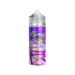 Ramsey Sweets palma violet Flavour 100ml Shortfill E-liquid great for Sub-ohm Vape Kits
