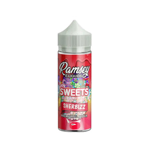 Ramsey Sweets sherbizz Flavour 100ml Shortfill E-liquid great for Sub-ohm Vape Kits