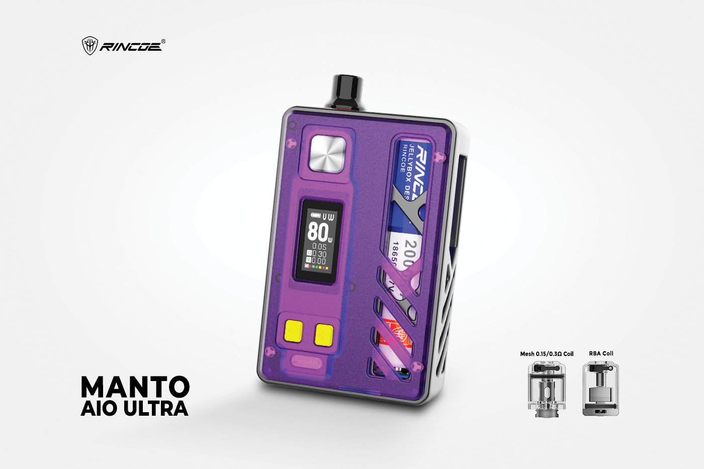 Rincoe Manto AIO Ultra Kit - ECIGONE