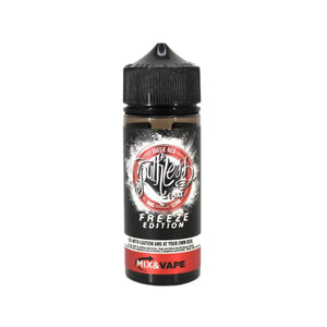 Ruthless Freeze joosie red Flavour 100ml Shortfill E-liquid Great for Sub-ohm Vape Tanks