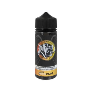 Ruthless Mango 100ml Shortfill E-liquid great for sub-ohm vape kits or sub-ohm vape tanks