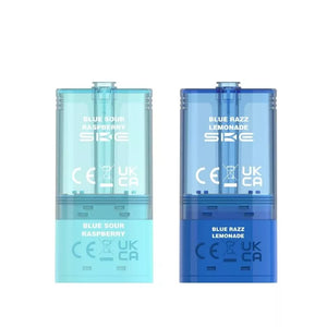 SKE Pro Max 30K Refill Pods Blue Edition 2 Flavours (Blue Sour Raspberry & Blue Razz Lemonade) for the SKE Pro Max 30K Prefilled Pod Vape Kit