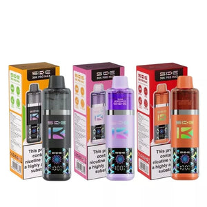 SKE Crystal 30K Pro Max 2 in 1 Flavour Prefilled Pod Vape Kit with a Built-in 1250mAh Battery giving up to 30,000 Puffs