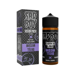 Sadboy Unicorn tears flavour 100ml Shortfill E-liquid Great for Sub-ohm Vape Kits