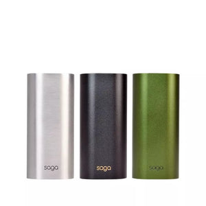 Saga Mini Series Mech Mod By Vaperz Cloud in 3 different colours - Silver - Matte Black - OD Green