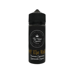 The Kings Creams off the rails Cream 100ml Shortfill vape juice great for Sub-ohm Vape Tanks