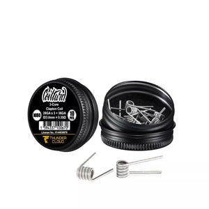 ThunderCloud X Coilturd Premade Clapton Coils 0.35ohm 3 core clapton coils 10pcs per pack