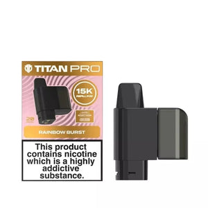 Titan Pro 15K Rainbow Burst Refill Pods for the Titan 15K Pro Prefilled Vape Kit