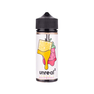 Unreal 2 lemon & raspberry Flavour 100ml E-liquid Vape Juice great for sub-ohm vape kits