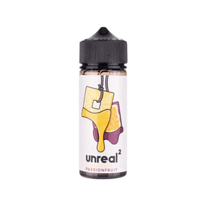 Unreal 2 pineapple & passionfruit Flavour 100ml E-liquid Vape Juice great for sub-ohm vape kits