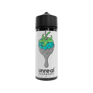 Unreal Raspberry Black Raspberry Flavour 100ml Vape Juice great for sub-ohm vape kits
