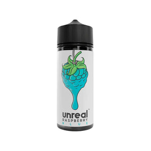 Unreal Raspberry Blue Raspberry Flavour 100ml Vape Juice great for sub-ohm vape kits