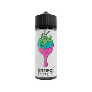 Unreal Raspberry Pink Raspberry Flavour 100ml Vape Juice great for sub-ohm vape kits