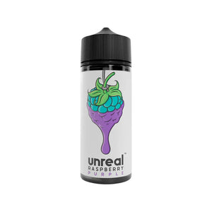 Unreal Raspberry Purple Raspberry Flavour 100ml Vape Juice great for sub-ohm vape kits
