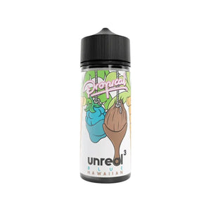 Unreal3 Propical blue hawaiian 100ml E-liquid Vape Juice Great for sub-ohm vape tanks