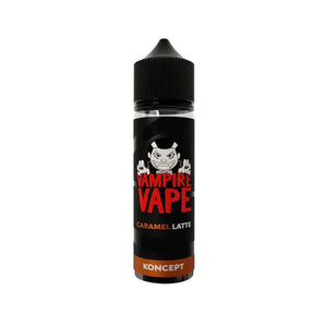 Vampire Vape Desserts Caramel Latte Flavour 50ml Shortfill E-Liquid great for sub-ohm vape tanks