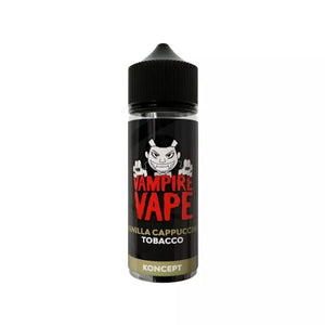 Vampire Vape Koncept Vanilla Cappuccino Tobacco 100ml Vape Juice great for Sub-0hm Vape Tanks
