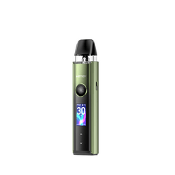 Four Wenax Q Pro vapes in purple, black, gold, and silver.