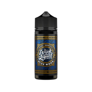 Wick Liquor Blue Moon Flavour 100ml shorfill E-liquid great for sub-ohm vape kits & sub-ohm vape tanks