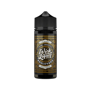 Wick Liquor boulevard shattered Flavour 100ml shorfill E-liquid great for sub-ohm vape kits & sub-ohm vape tanks