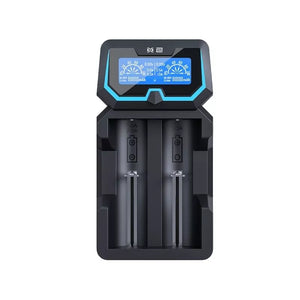 XTAR X2 2 Bay Battery Charger for Vape Batteries Including 18650 batteries and other sizes