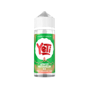 Yeti Summit Series apricot watermelon Ice Flavour 100ml Shortfill Vape Juice Great for Sub-ohm vape kits & sub-ohm vape tanks