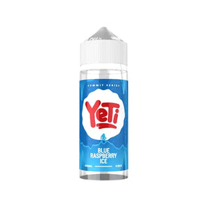 Yeti Summit Series blue raspberry Ice Flavour 100ml Shortfill Vape Juice Great for Sub-ohm vape kits & sub-ohm vape tanks