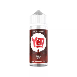 Yeti Summit Series cola Ice Flavour 100ml Shortfill Vape Juice Great for Sub-ohm vape kits & sub-ohm vape tanks